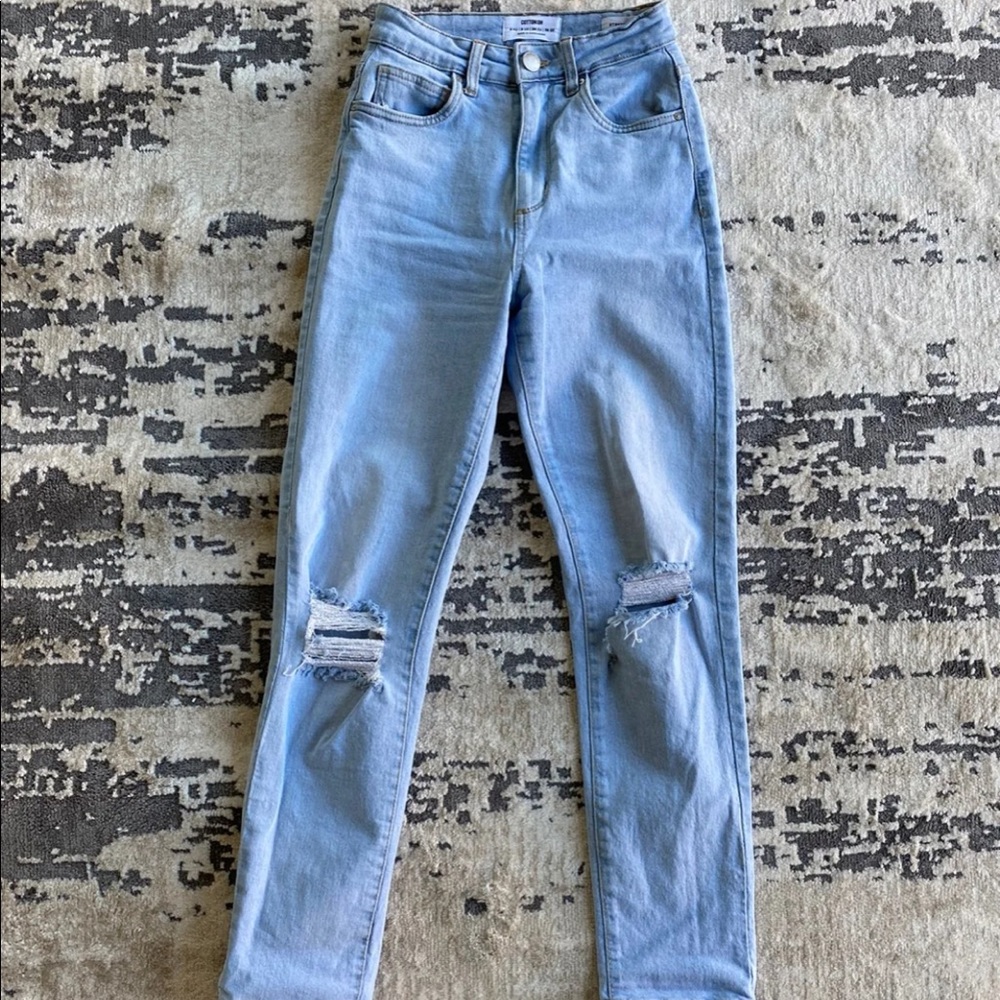 High waisted Jeans
